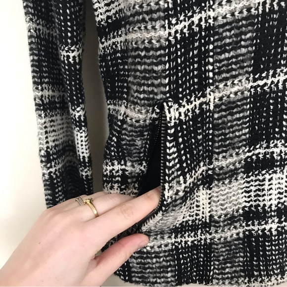 NWT Lucky Brand Harper Sweater Tweed Moto Jacket - Picture 6 of 10